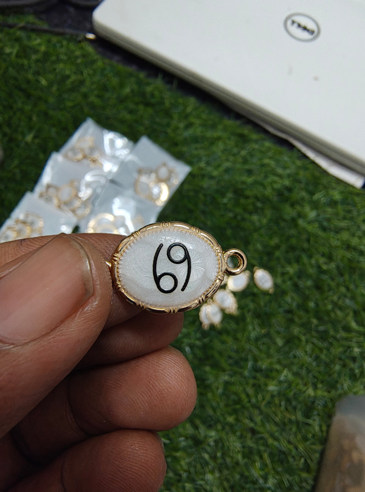 Zodiac rakhi charm ( RC3037 )