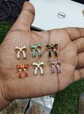 Bow enamal charm type 2 ( EC1077 )