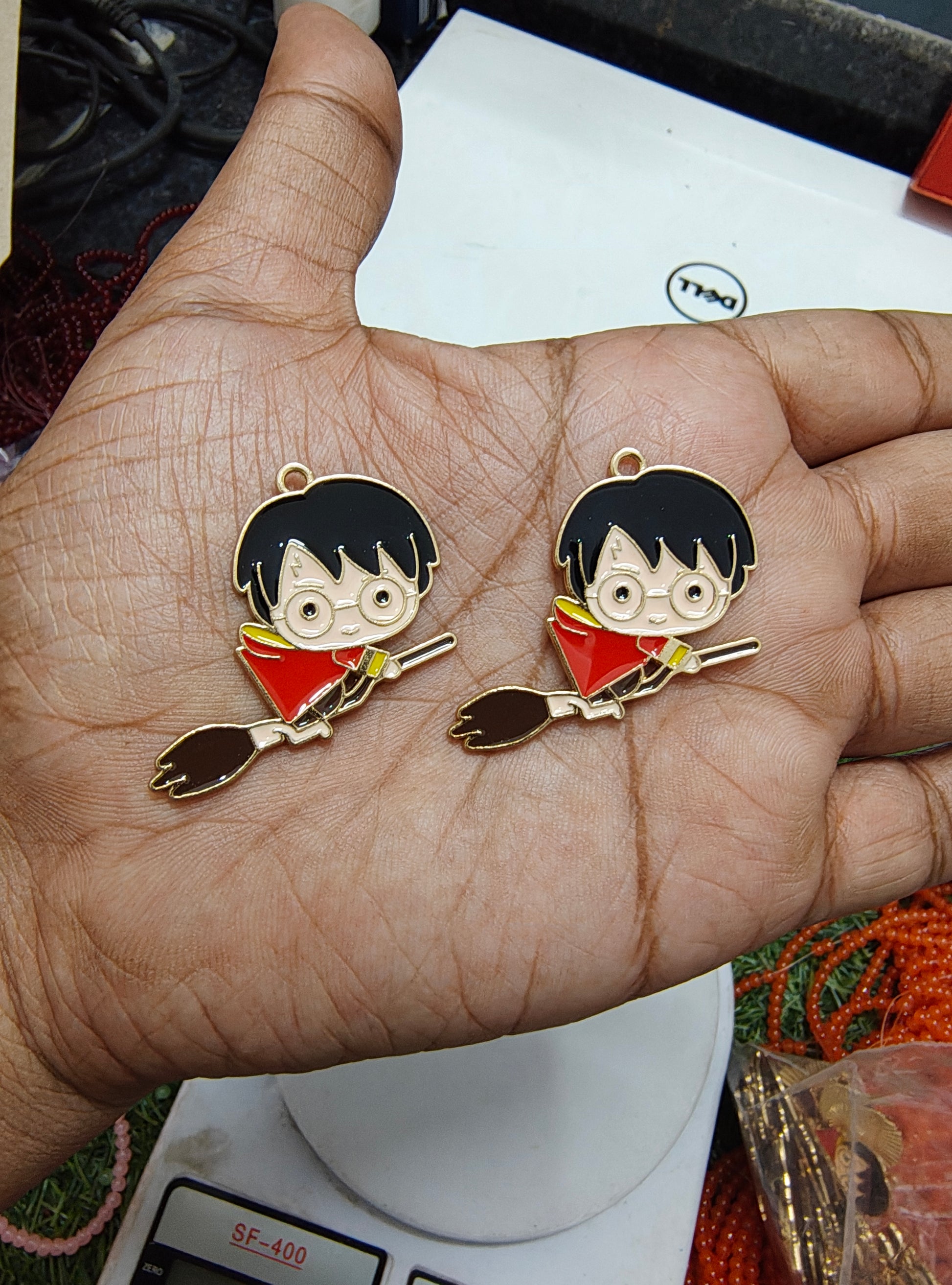 Harry Potter with broom