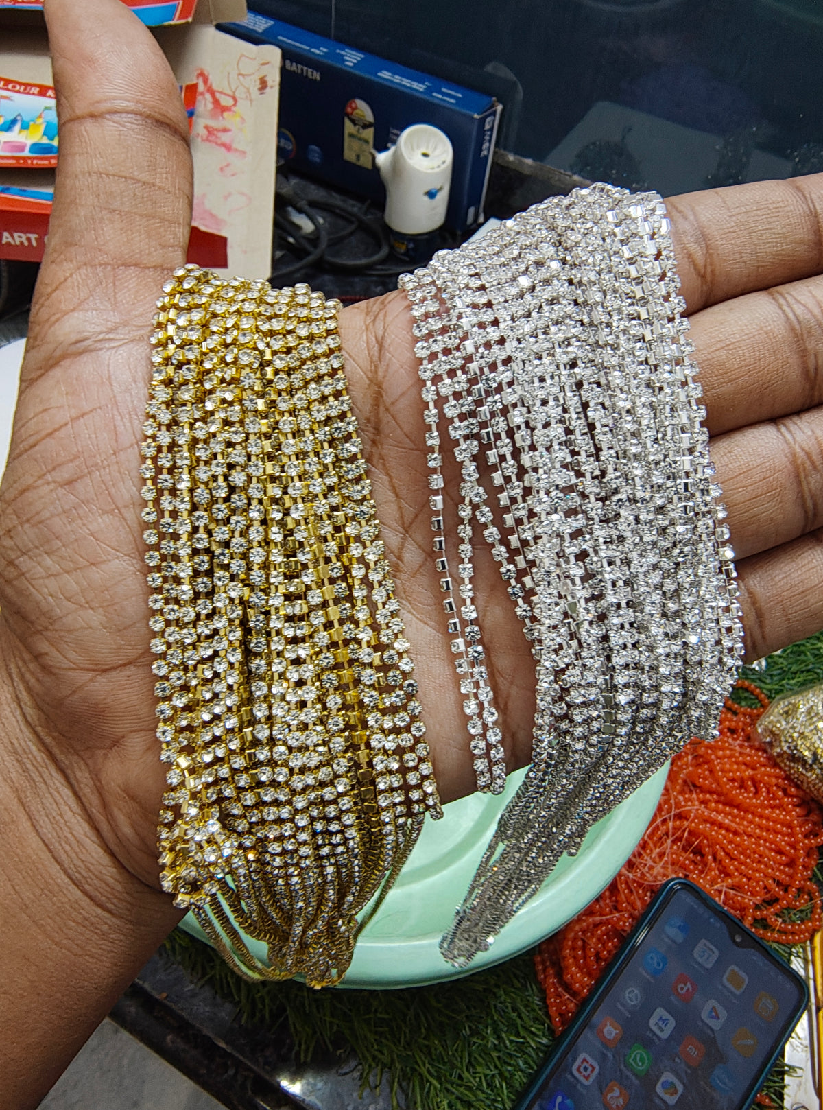 Rhinestone chain (ch-501)