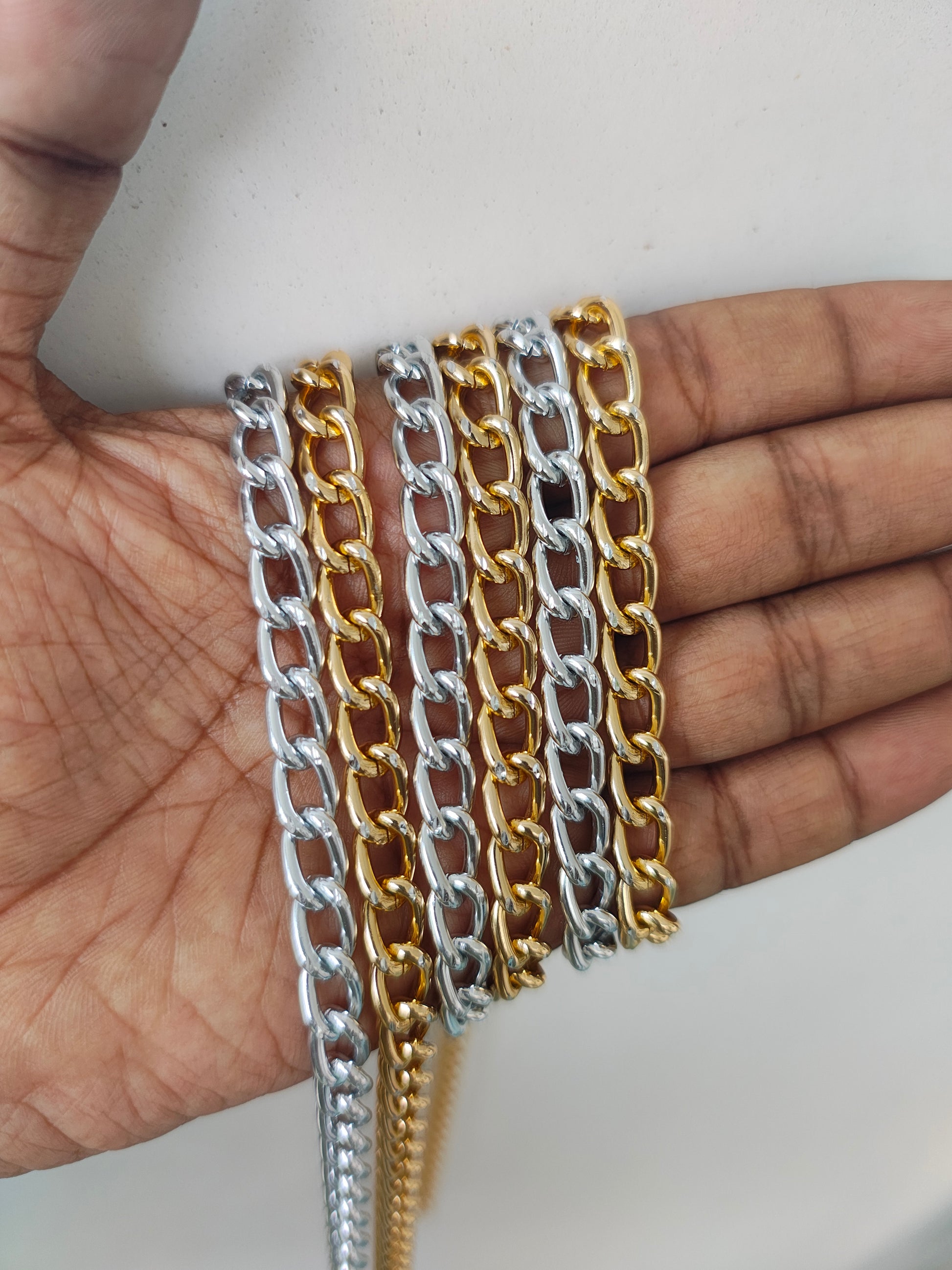 Aluminium bag chain type 2