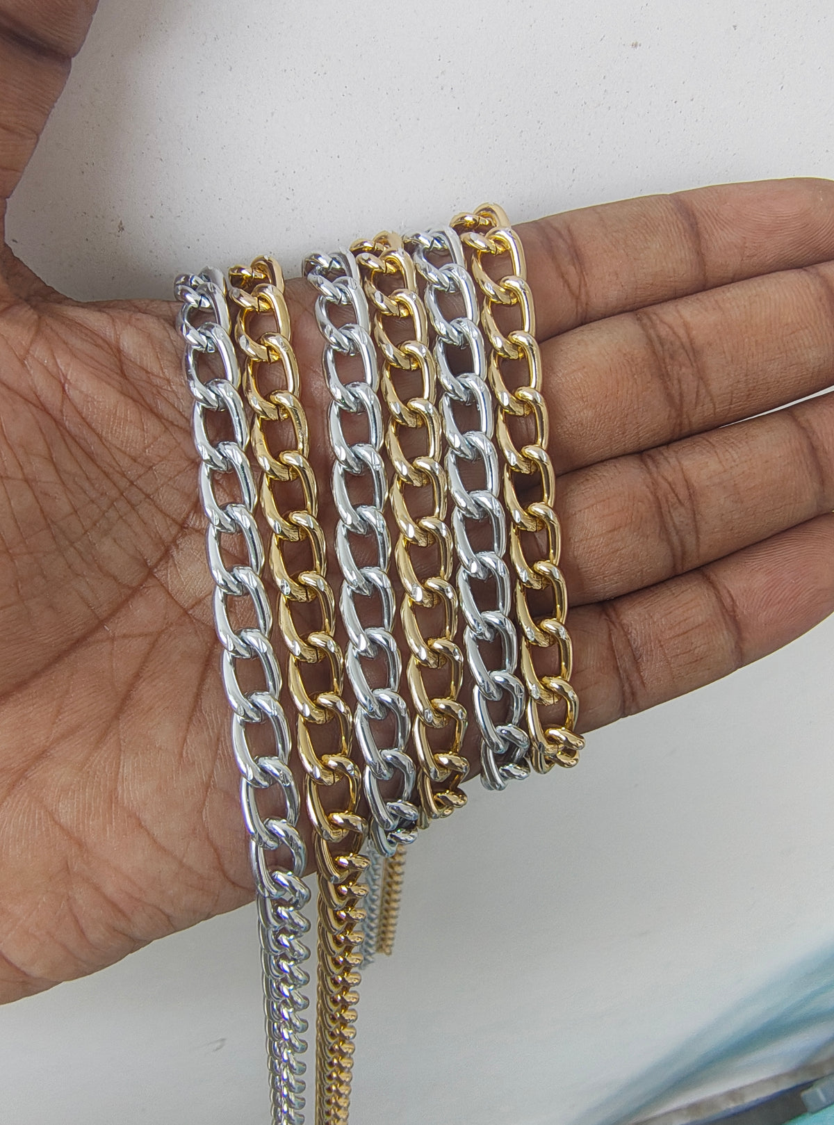 Aluminium bag chain type 2 (BA1004)