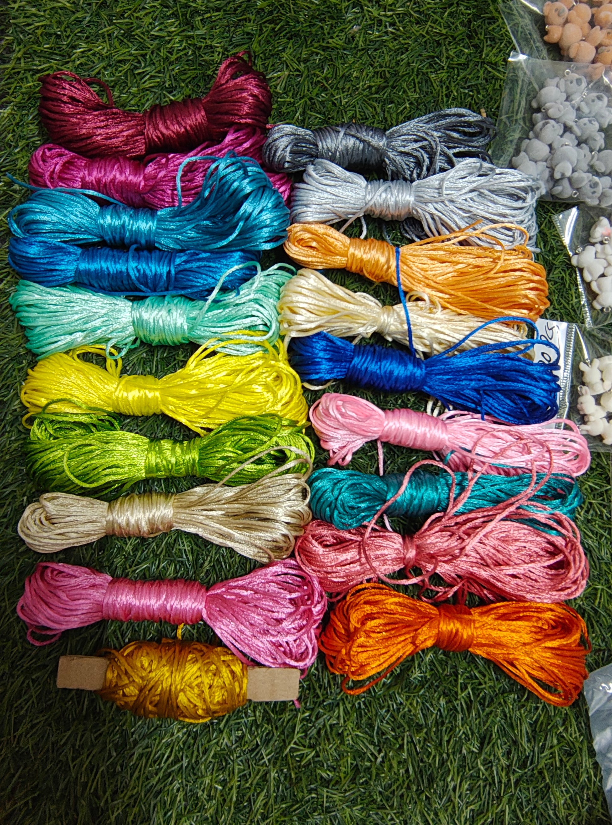 2mm Malai/ satin thread