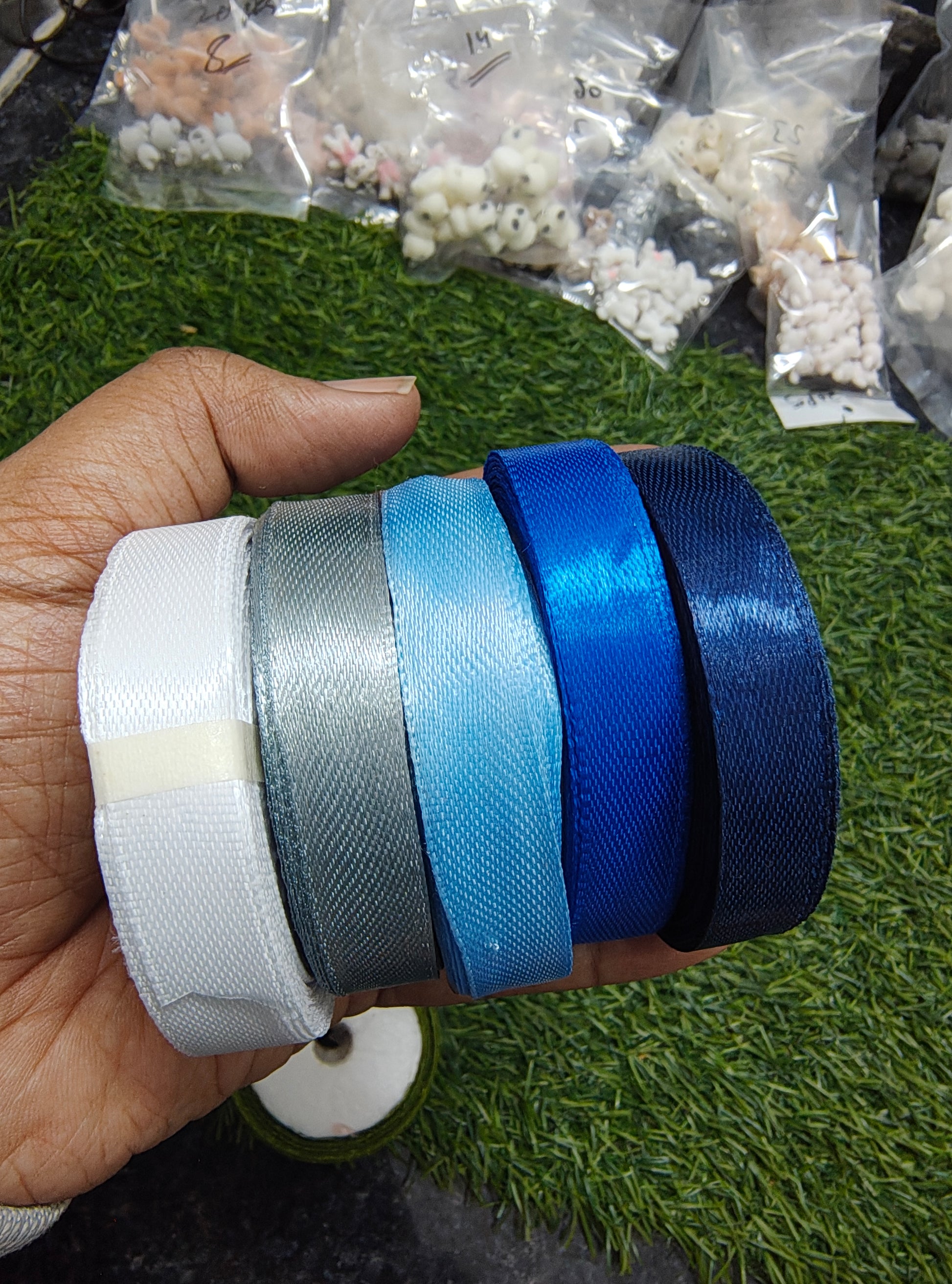 Half inch satin ribbon