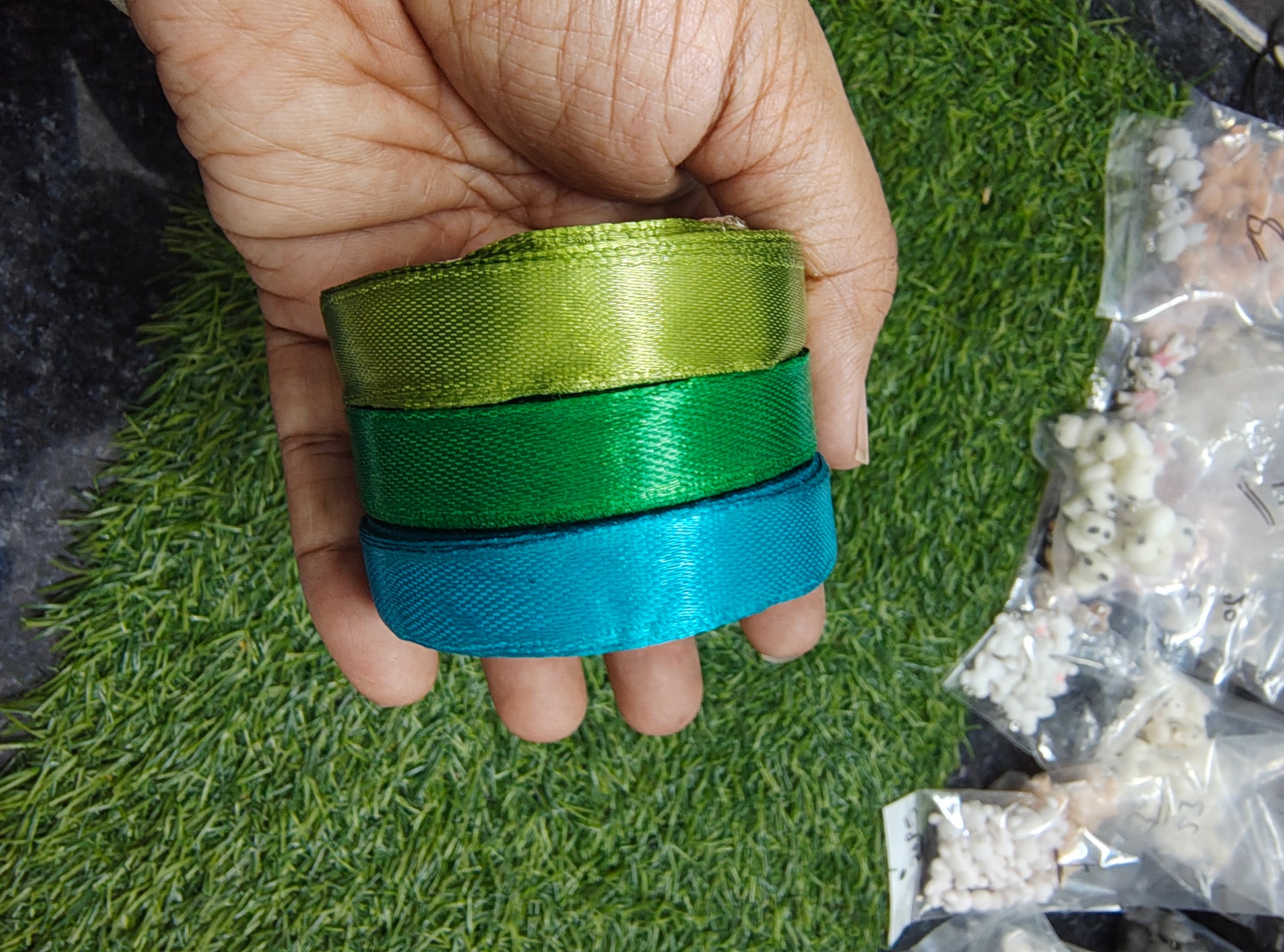 Half inch satin ribbon