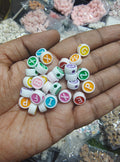 Big round shape alphabet beads (ALB4005)