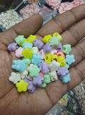 Pastel Flower beads with big hole ( PB8008 )