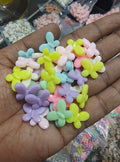 Pastel crystal butterfly beads ( PB8021 )