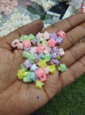 Shiny acrylic pastel star beads ( PB8029 )