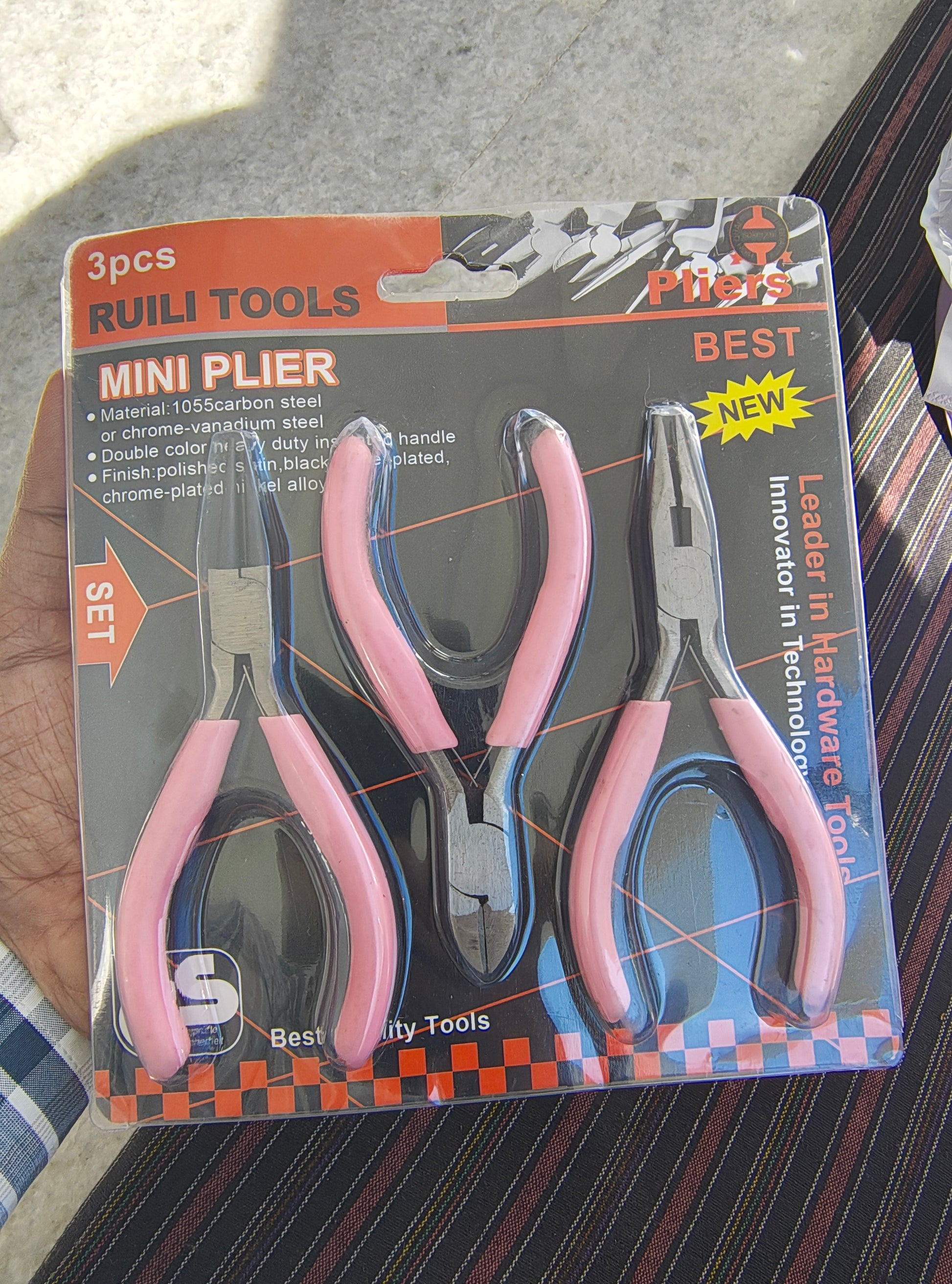 Pink Plier set