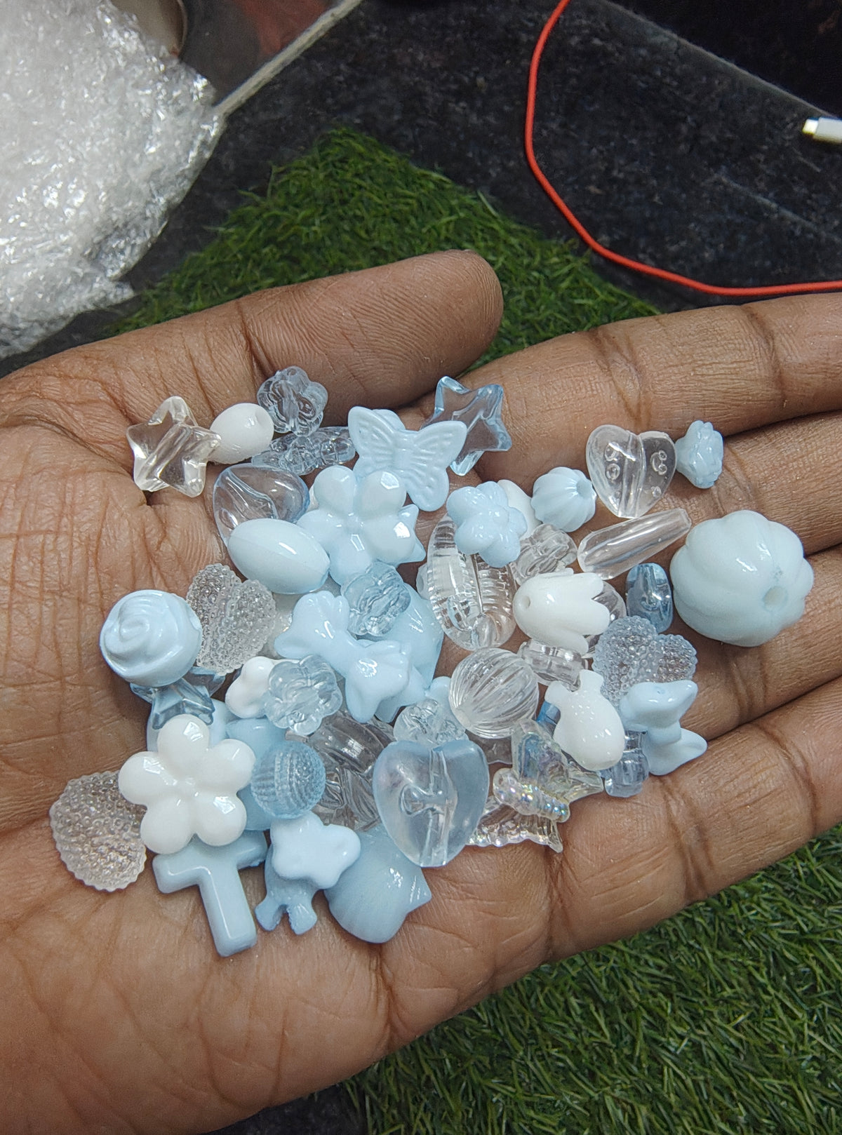 Mix design acrylic colour beads (AB2091)