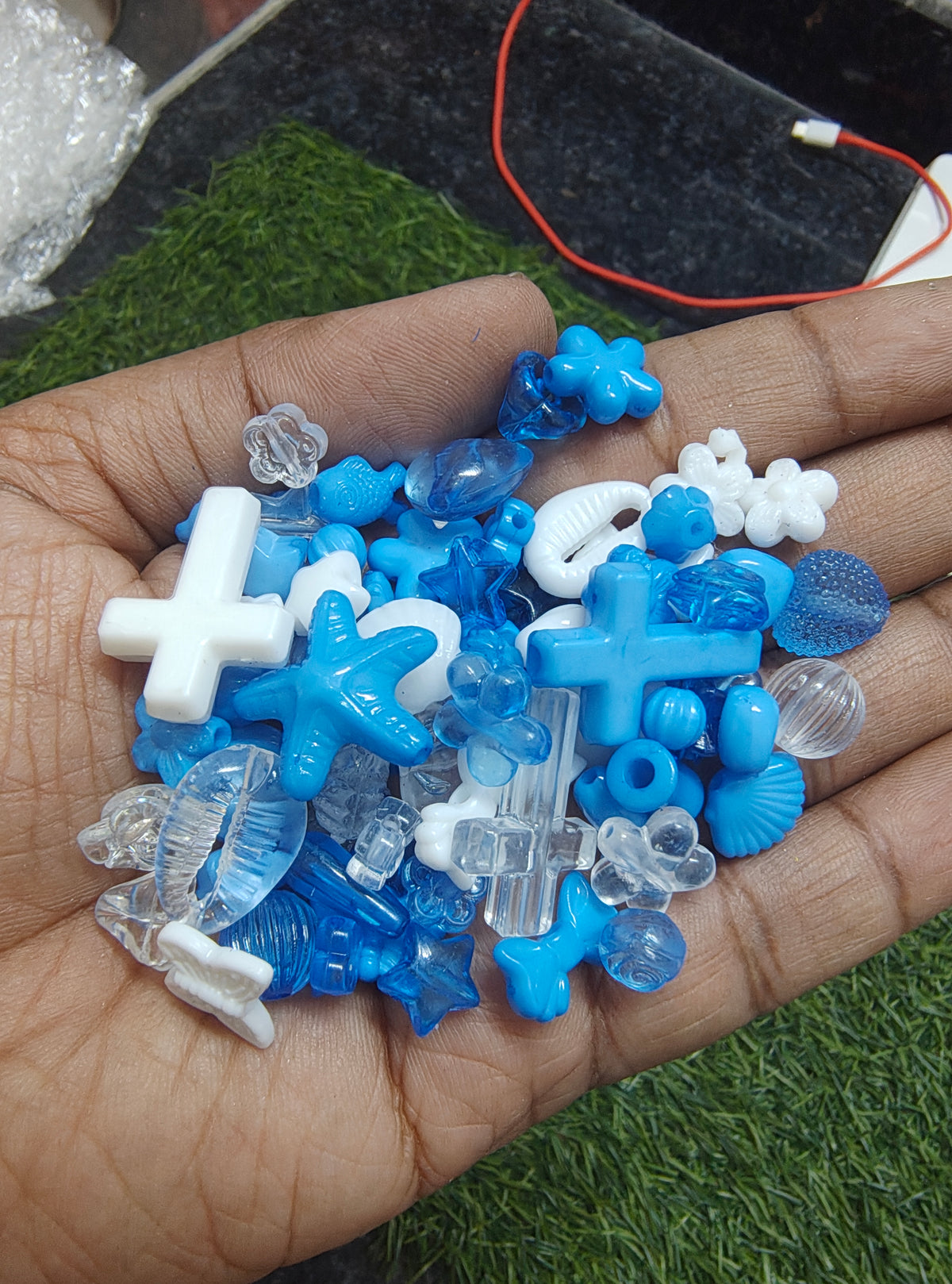 Mix design acrylic colour beads (AB2091)