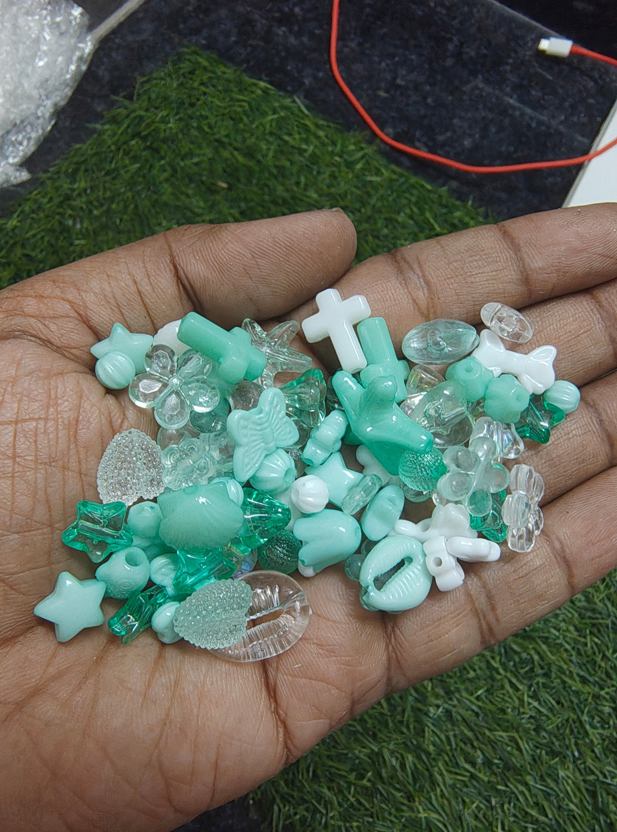 Mix design acrylic colour beads (AB2091)