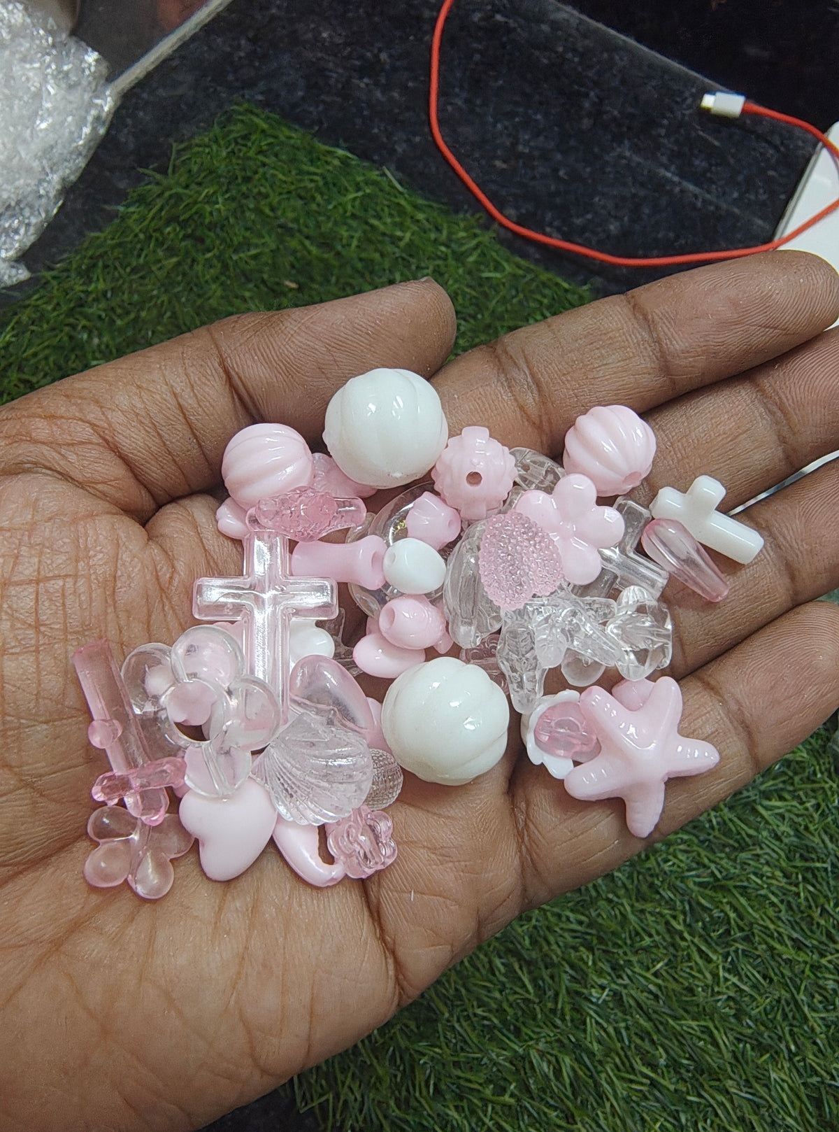 Mix design acrylic colour beads (AB2091)