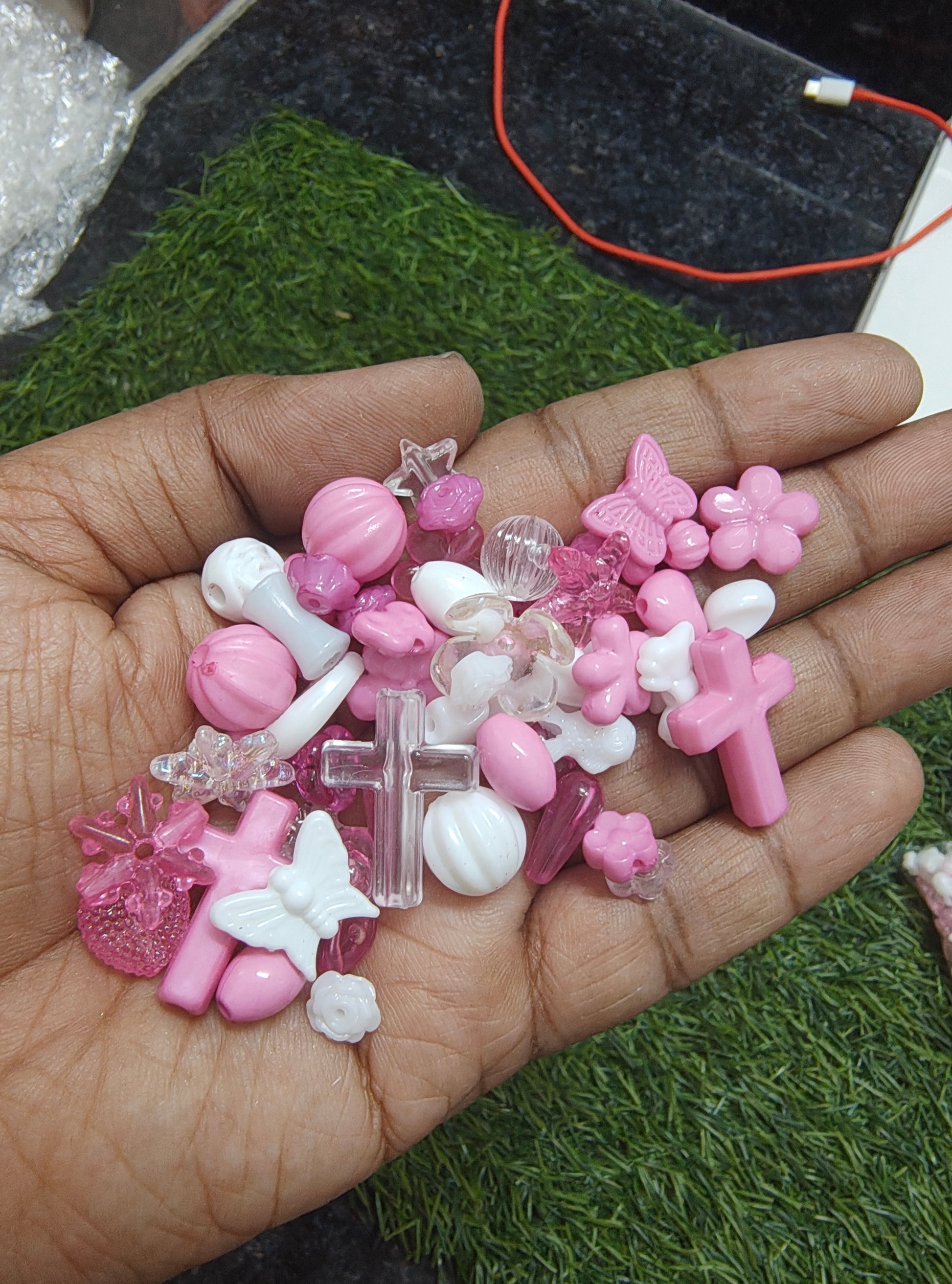 Mix design acrylic colour beads (AB2091)