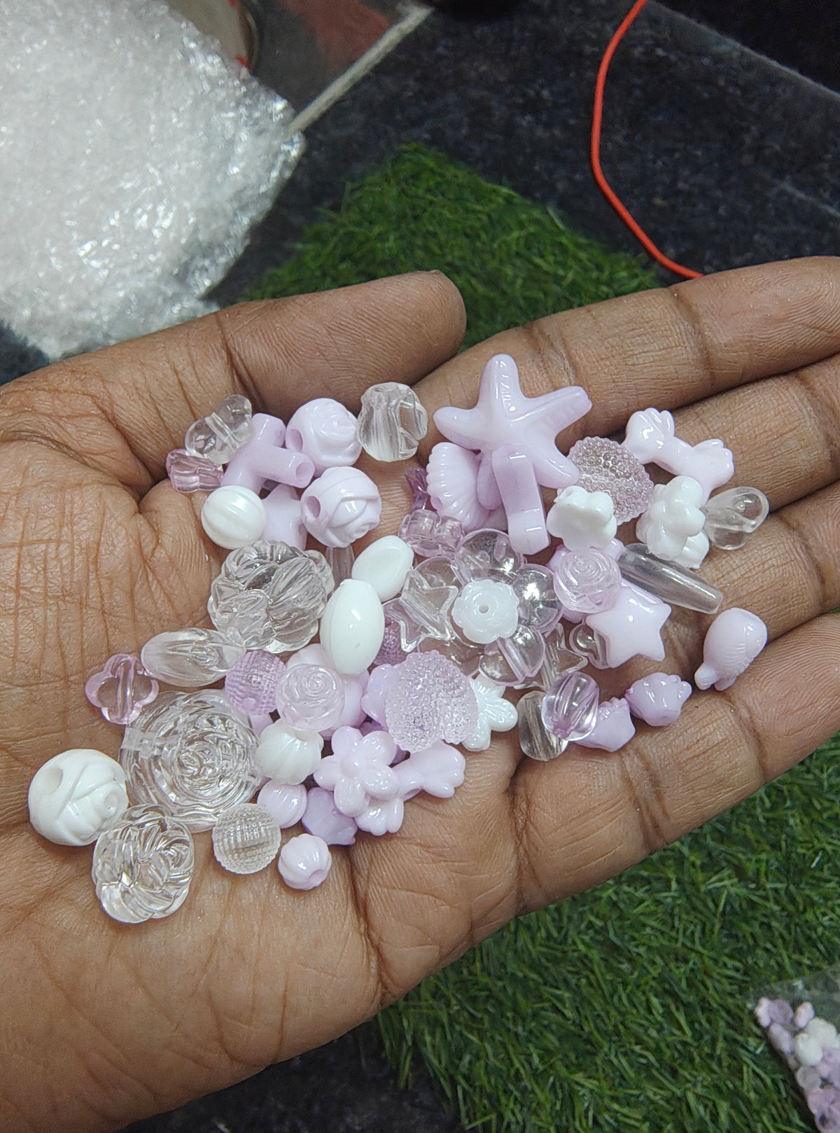 Mix design acrylic colour beads (AB2091)