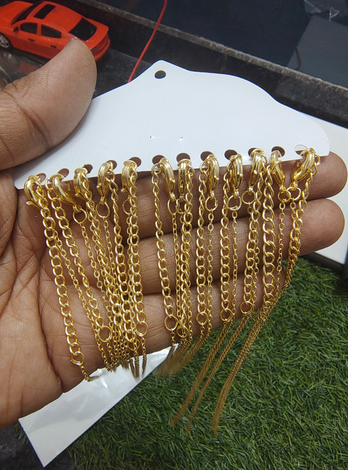 Antiturnish golden/silver chain ( ch508/509)