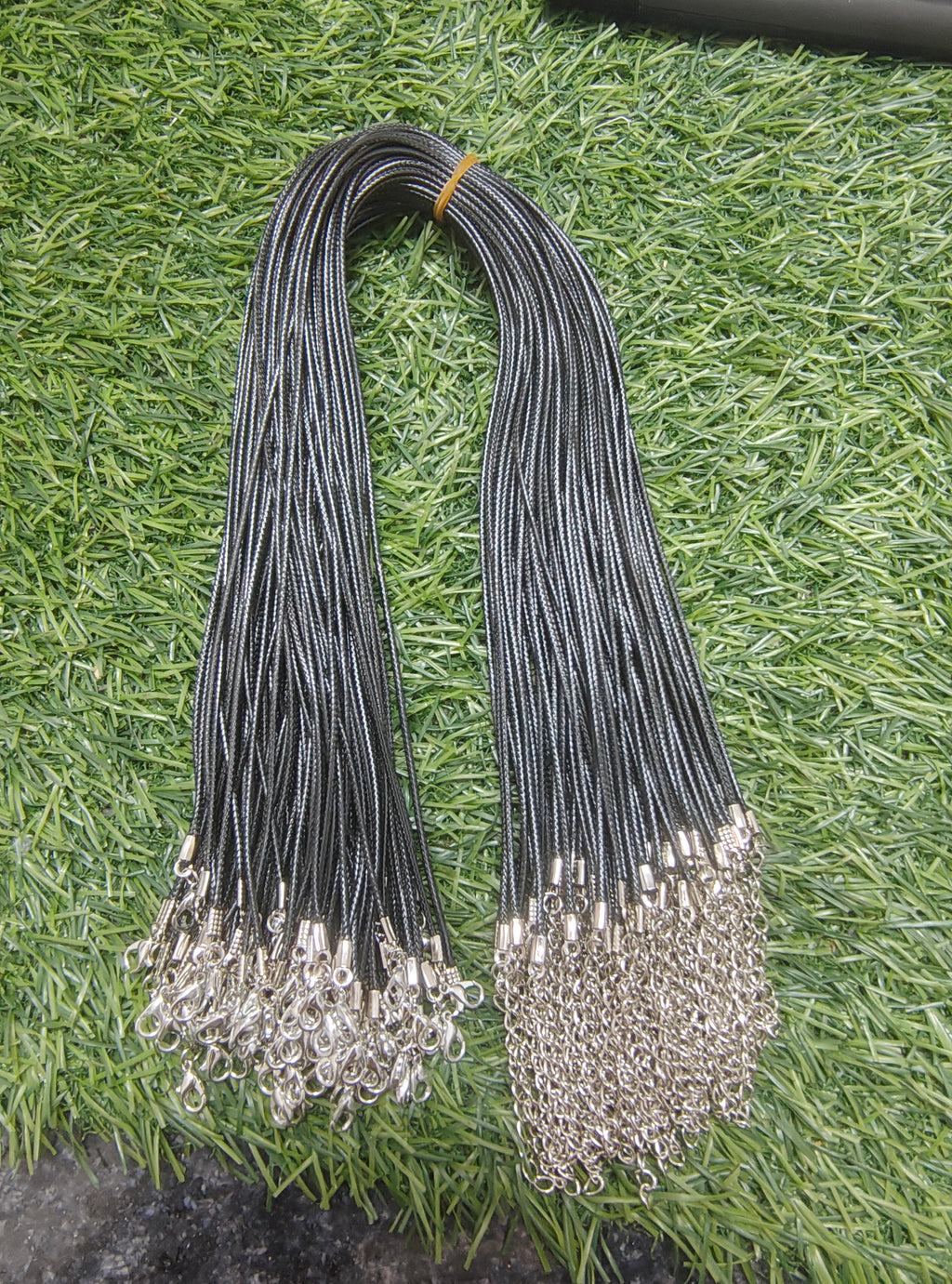 Black necklace cord