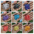 Acrylic transparent drop crystal beads (AB2030)
