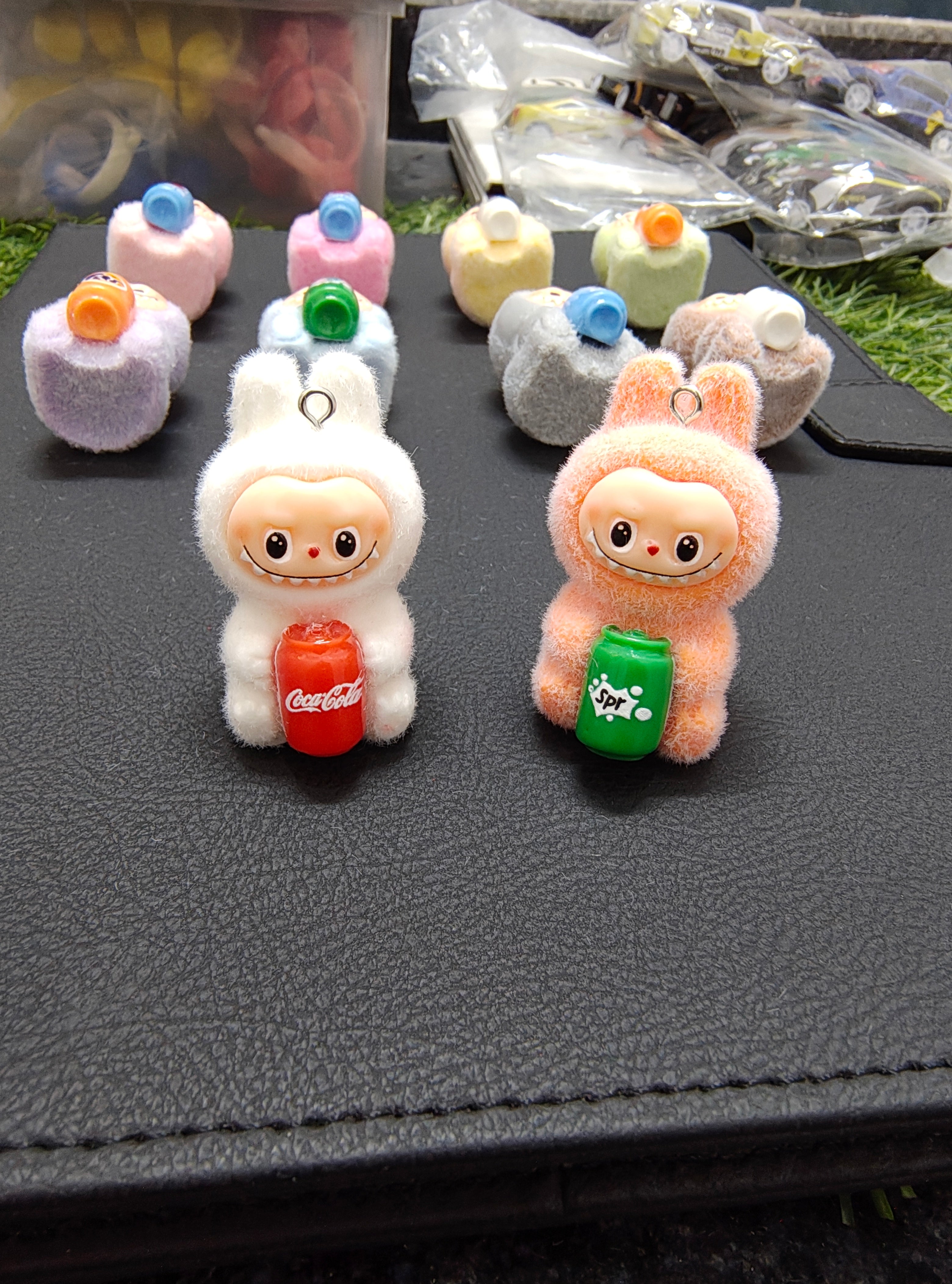 Labubu fur charm ( 3DC1011 )