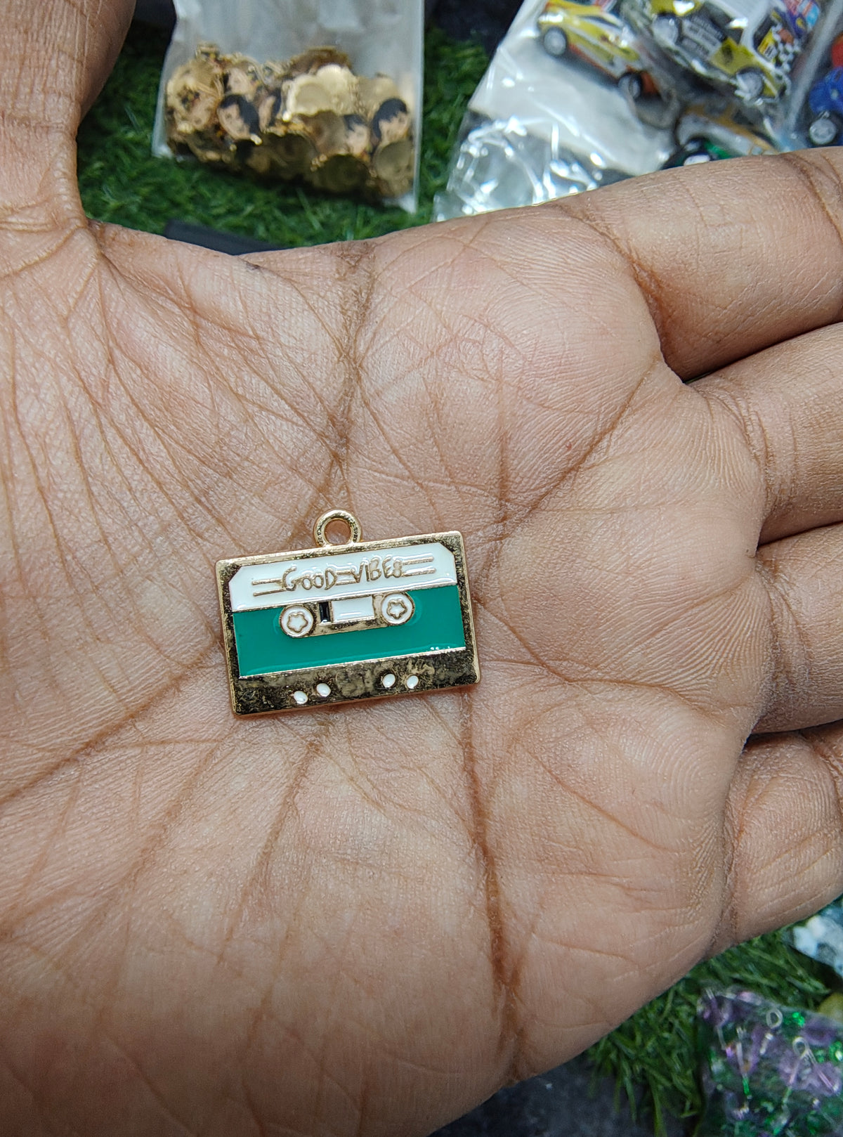 Tap/ recorder enamal charm ( EC1088 )