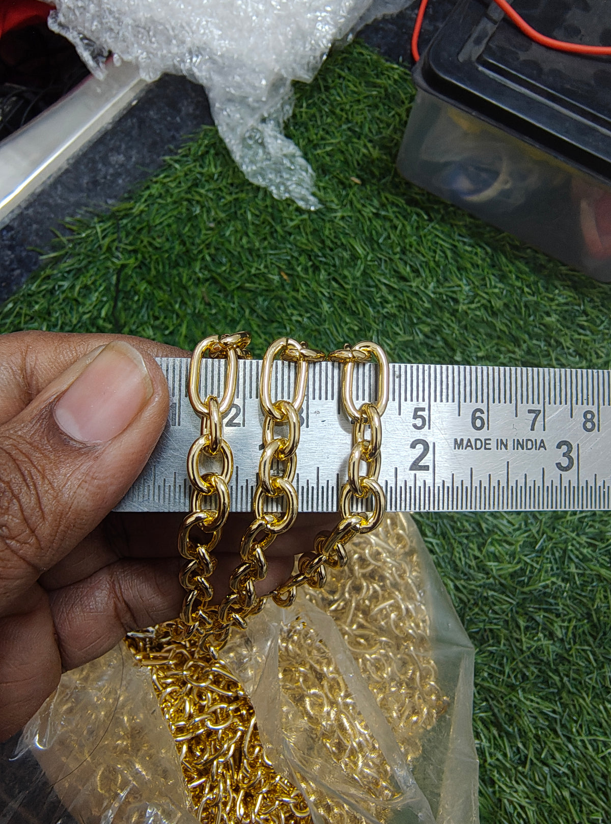 Aluminium beg chain type 4 (BA1009)