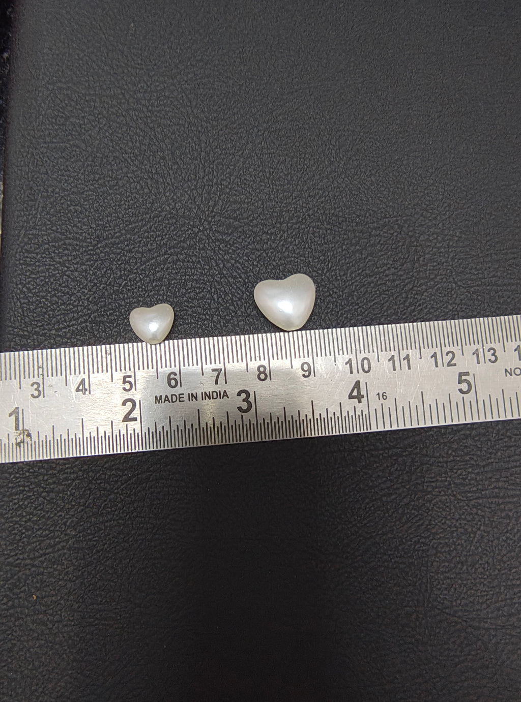 Acrylic pearl heart beads ( APB3004 )