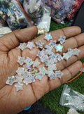 Acrylic rainbow star beads (AB2056)