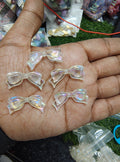 Acrylic transparent bow beads 30 MM (AB2082)