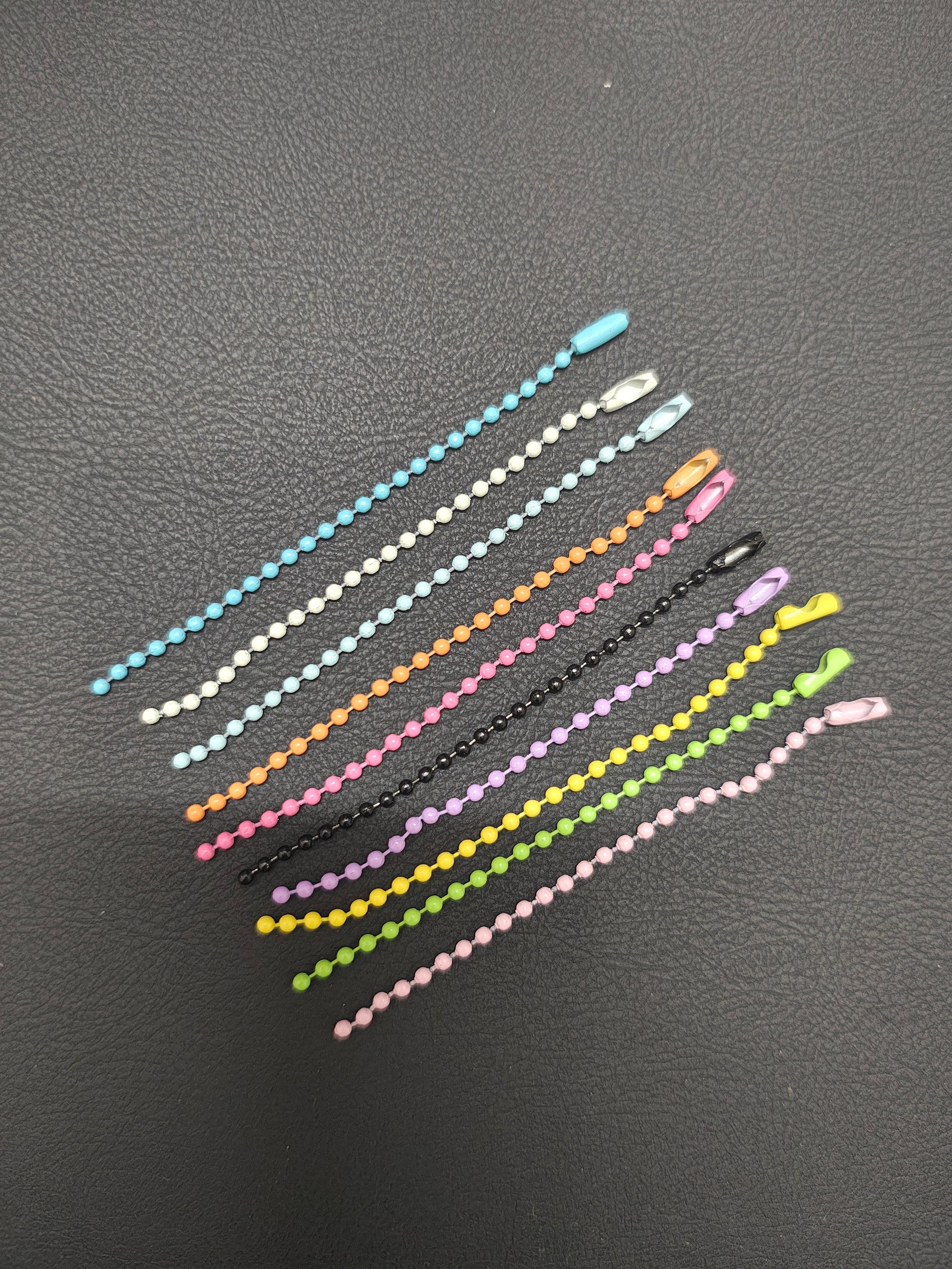 Mix colour ball chain lock