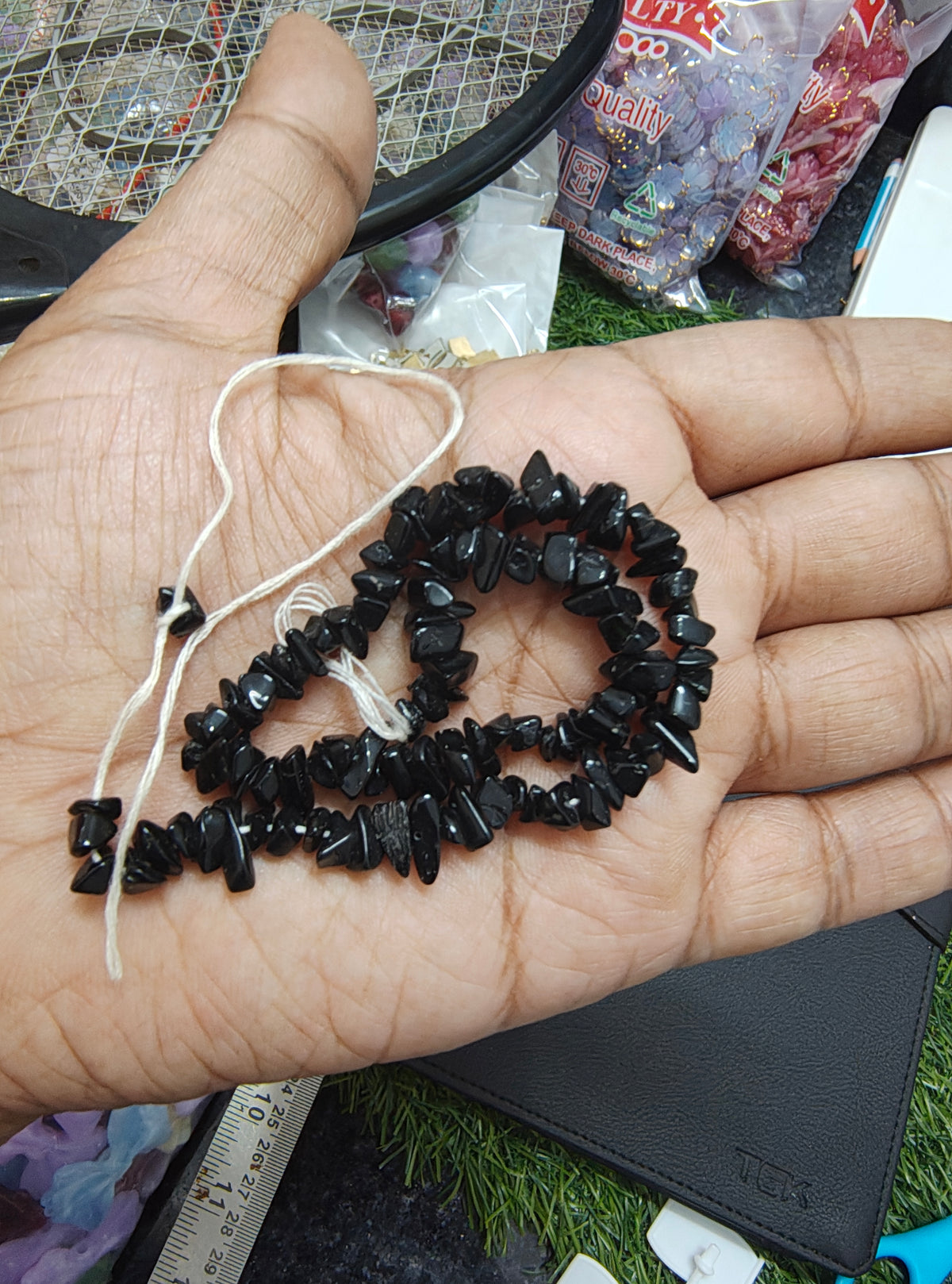 Glass chip beads ( GB4027 )