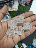 Rose acrylic crystal beads ( OP1008 )