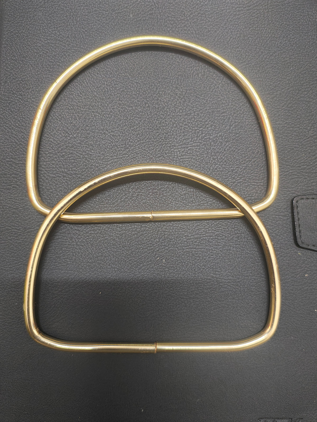 D shape purse handle ( pair) (BA1018)