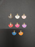 Shell with pearl new charm ( EC1098 )