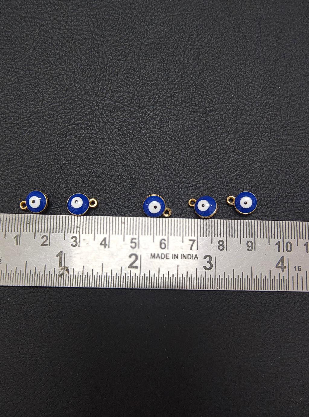 6mm blue evil eye pandent charm ( EC1099 )