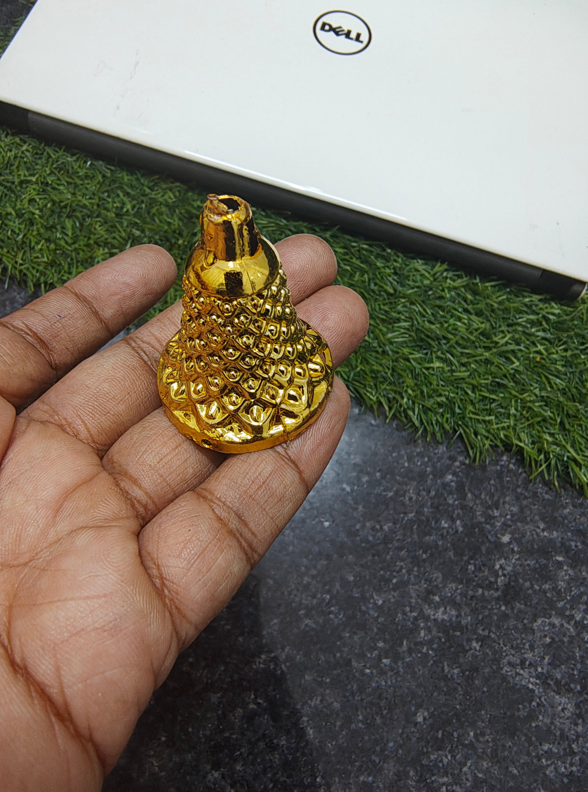 Acrylic golden bell ( OP1015 )