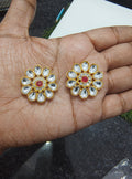 25mm Round shape kundan design ( OP1011 )