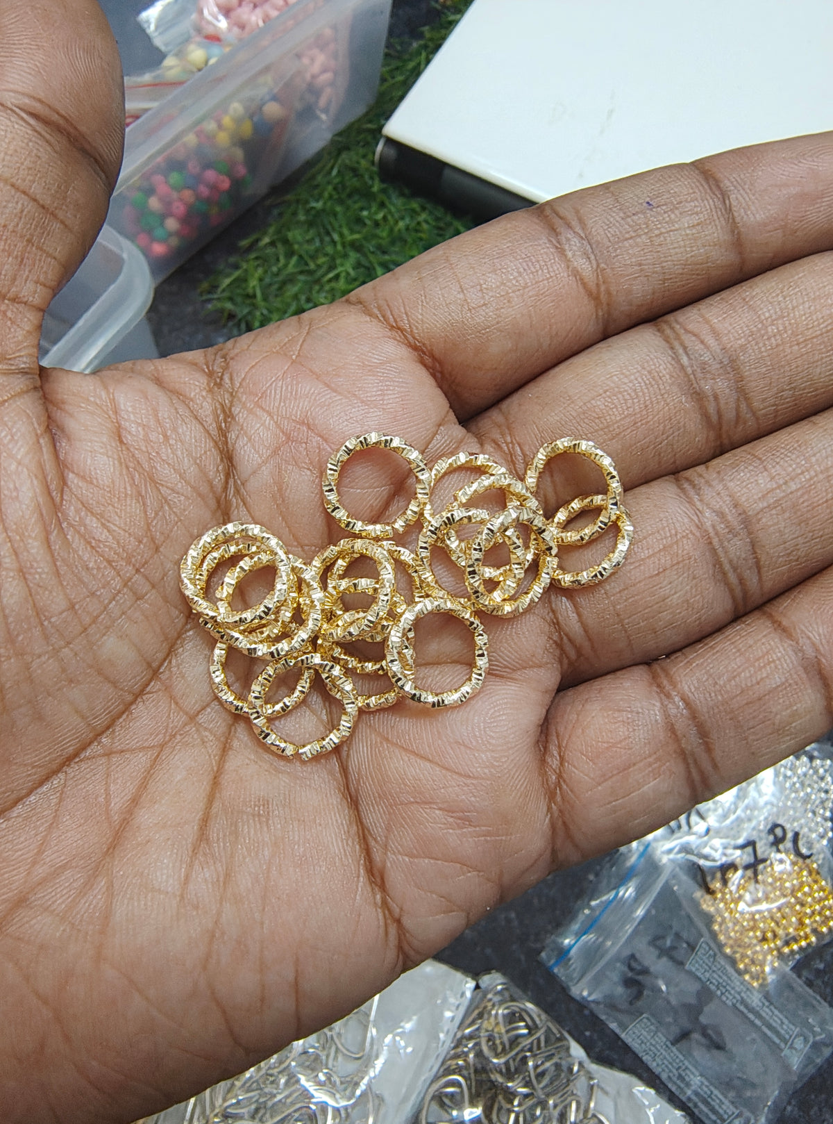 Round stone cut ring (JF1055)