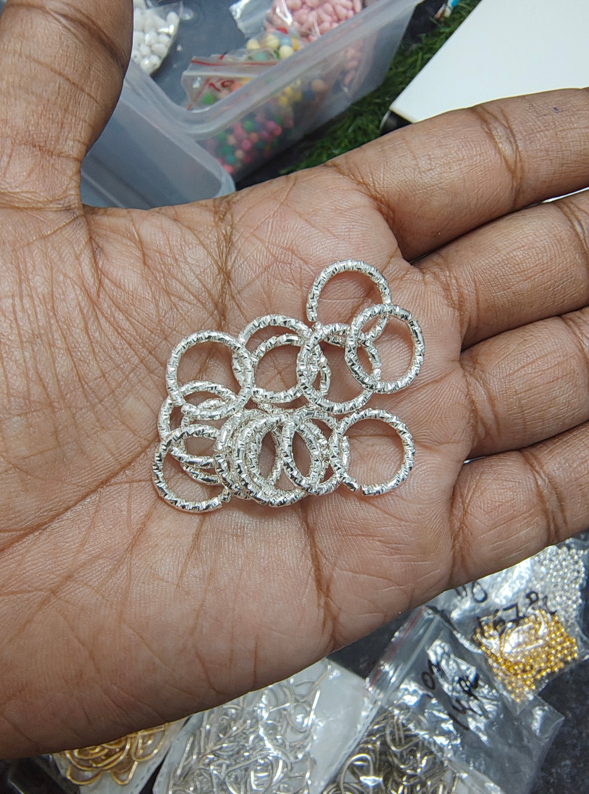 Round stone cut ring (JF1055)
