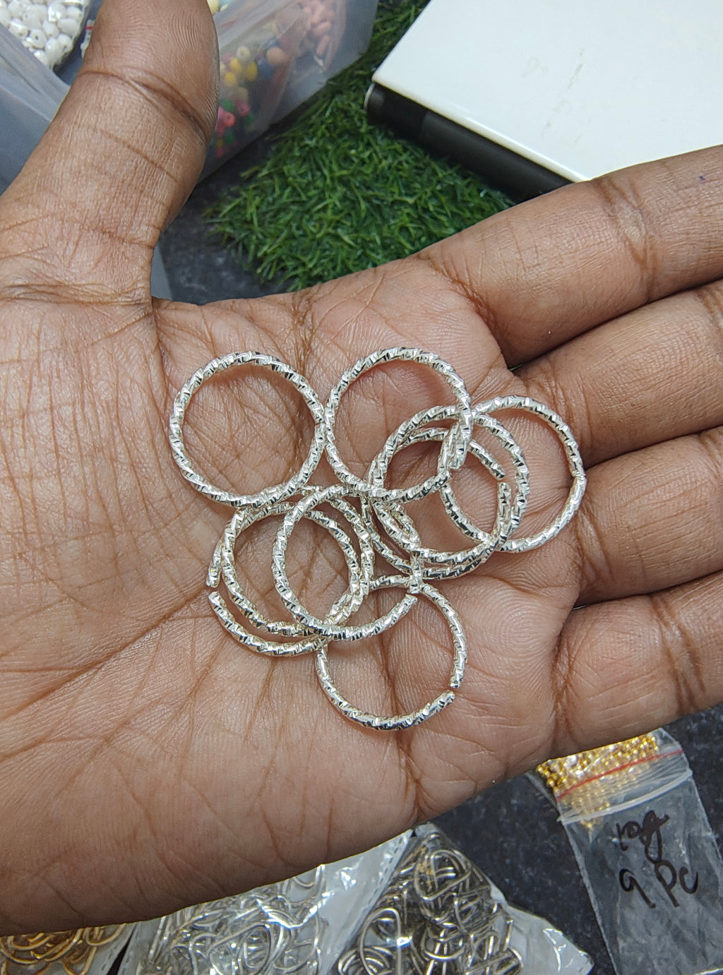 Round stone cut ring (JF1055)