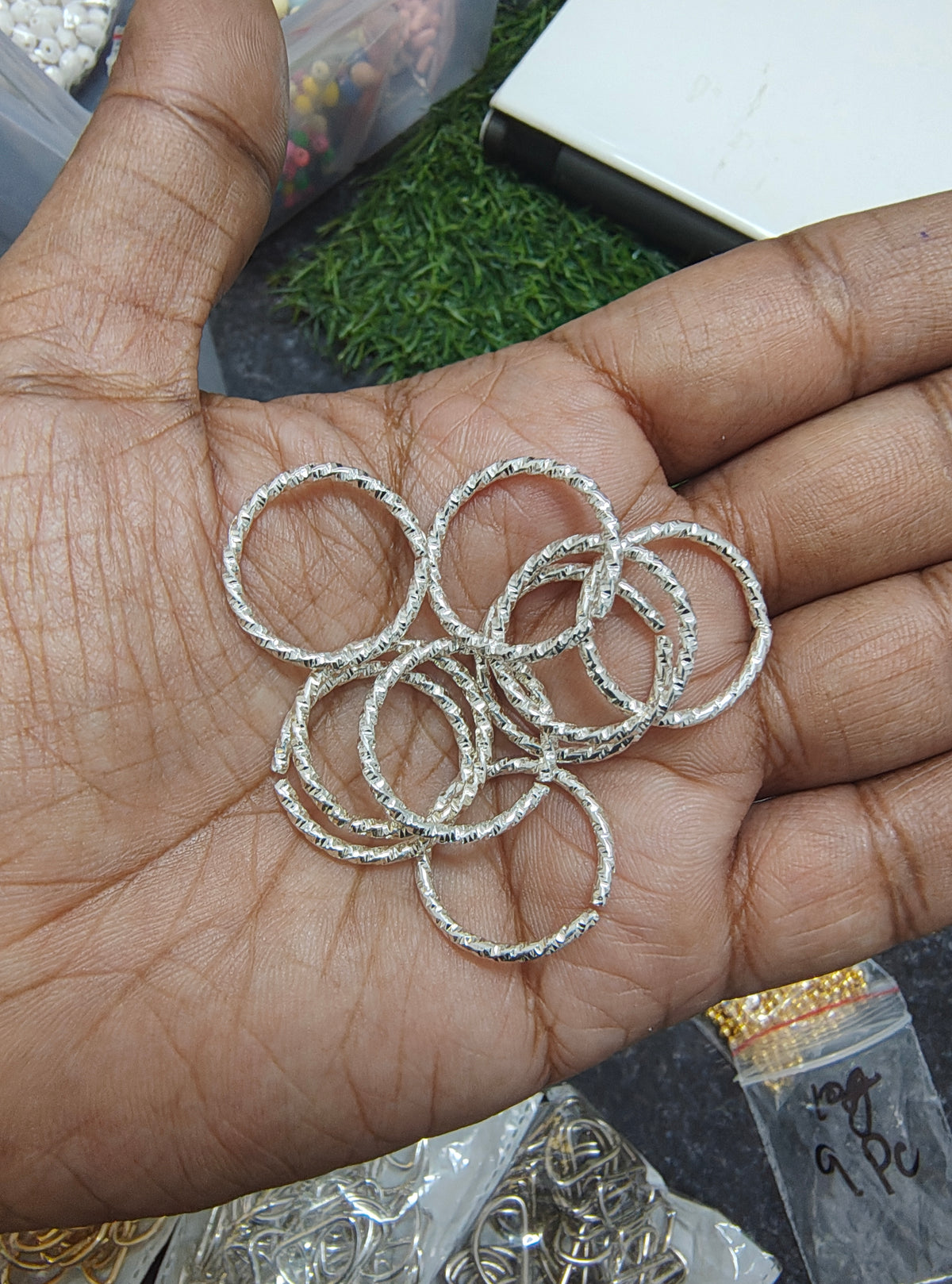Round stone cut ring (JF1055)
