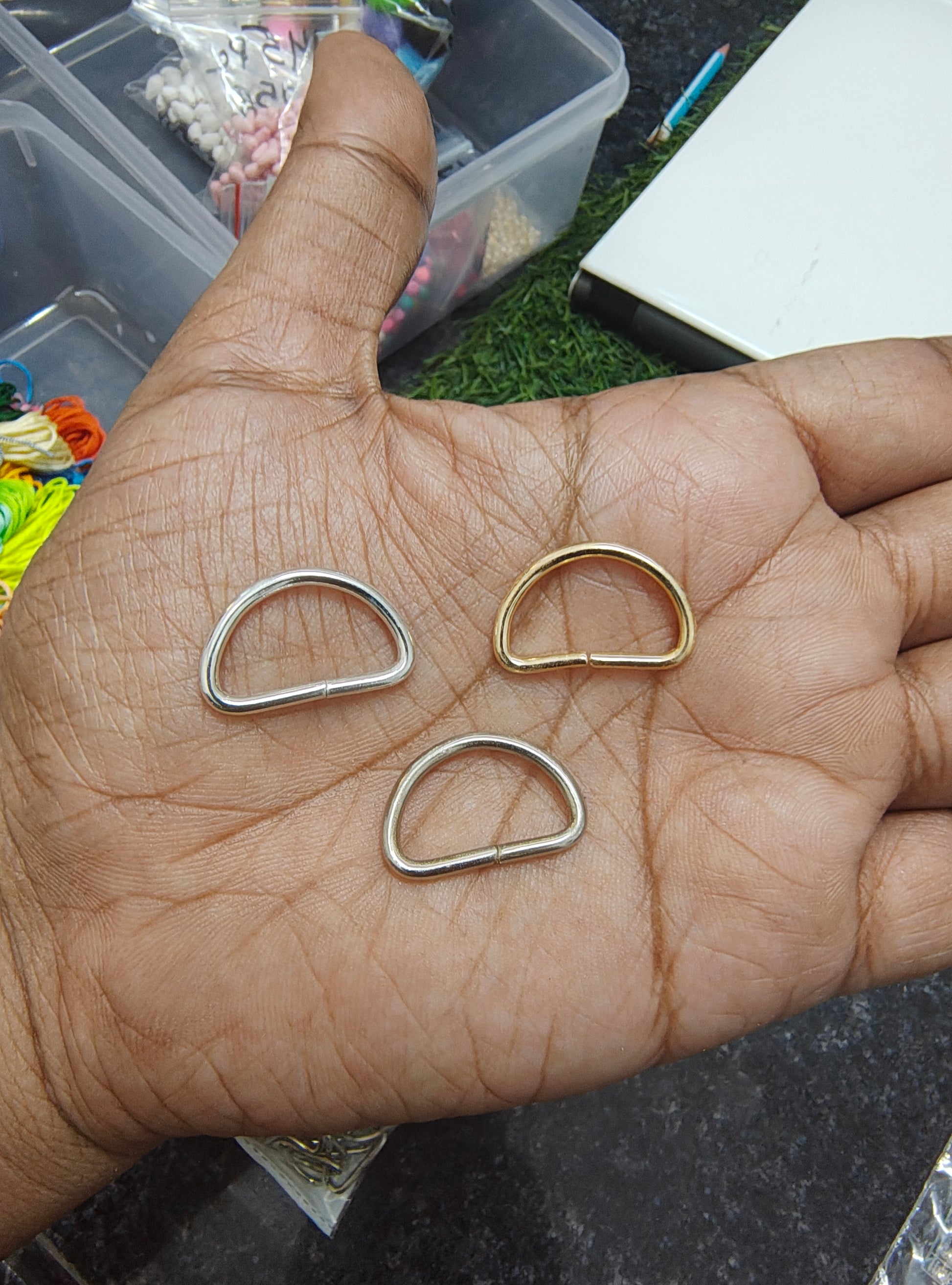 D ring for purse (BA1019)