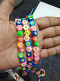 Smiley femo flower beads ( FIMO-002 )
