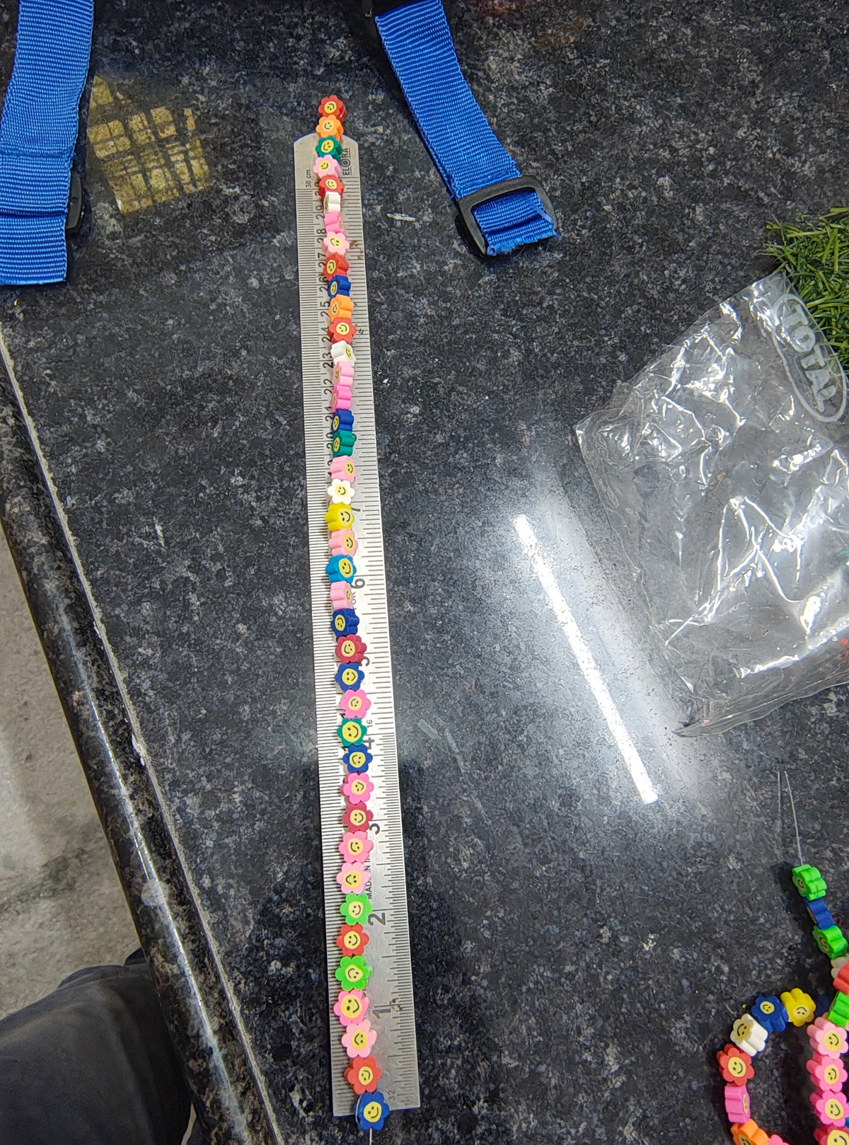 Smiley femo flower beads ( FIMO-002 )