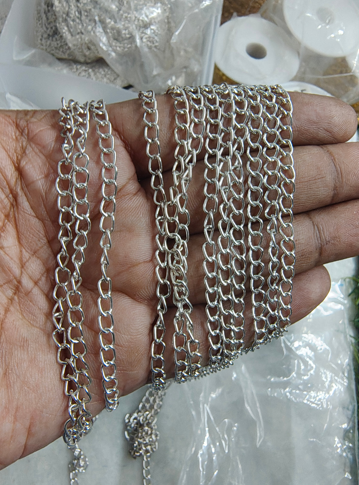 Silver chain(ch-526)