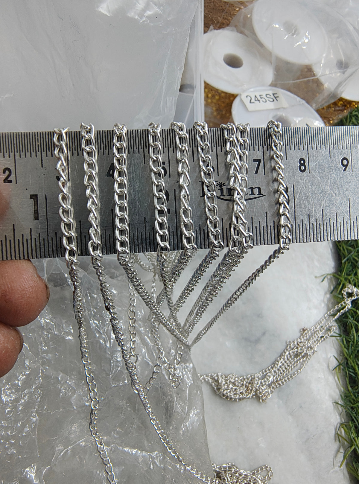 Silver chain(ch-527)