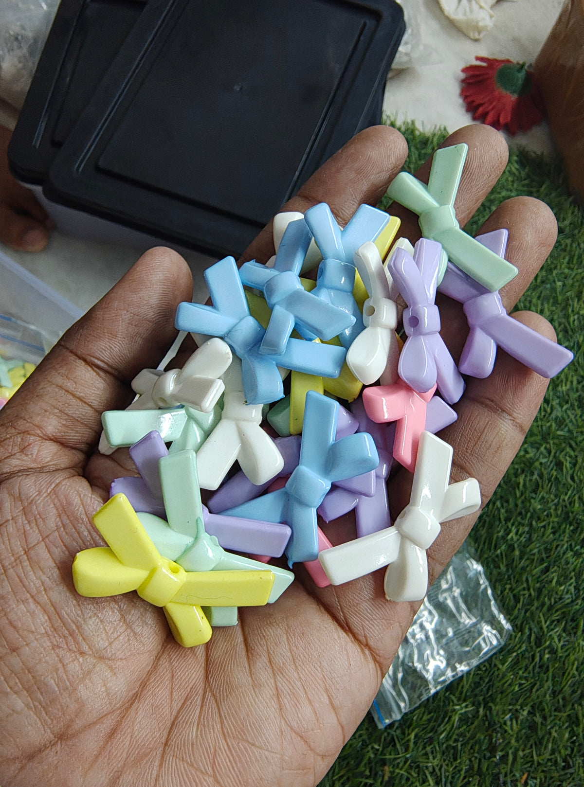 Mix colour bow (AB2106)
