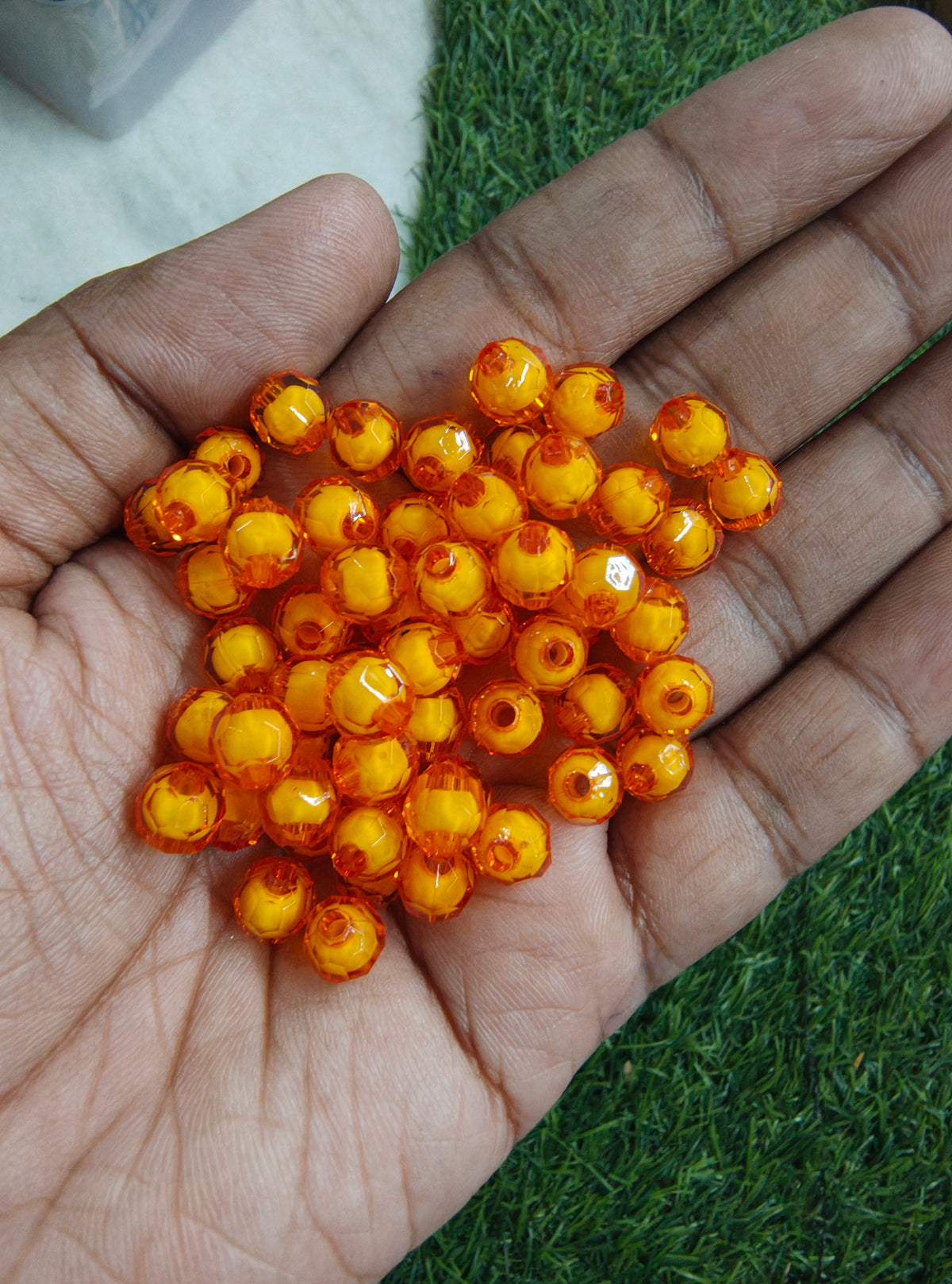 Dual tone acrylic beads( AB2114)