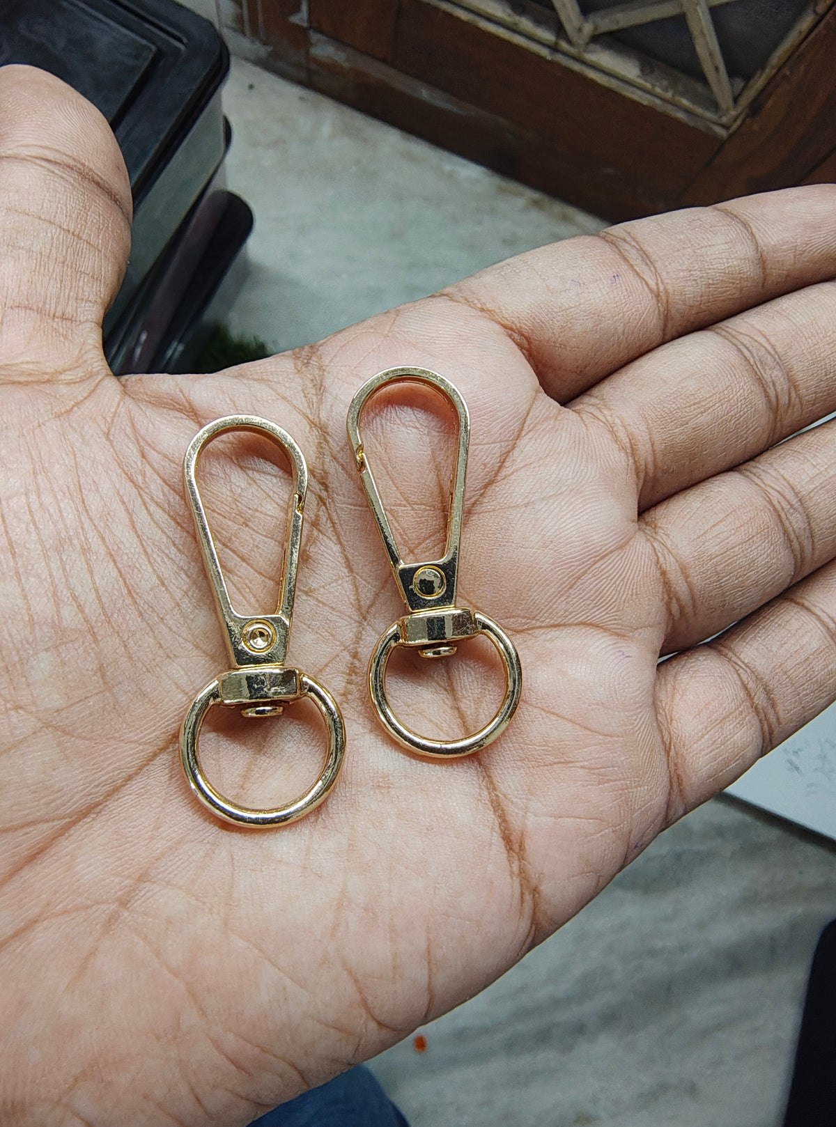 Rose gold Lobster hook ( HK6029 )