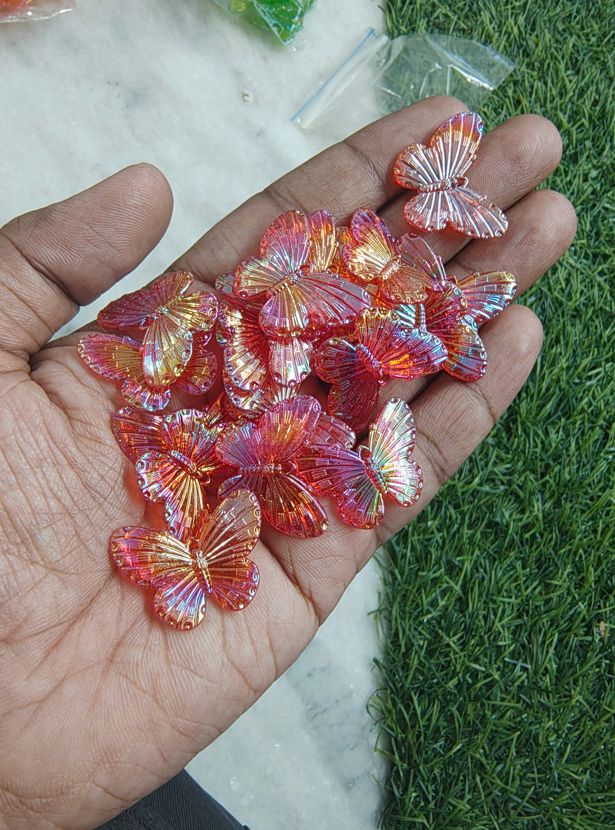 Acrylic shiny butterfly (AB2124)